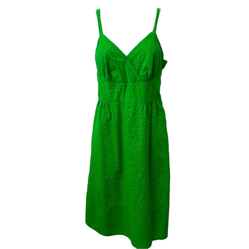 A.N.A. Women’s Green Eyelet Cotton Sundress